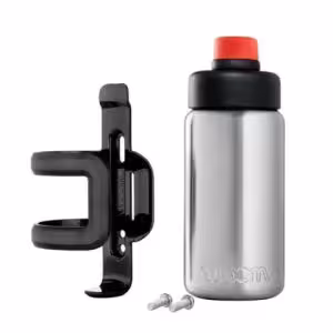 GLUG Stainless Steel Bottle + Bottle Cage