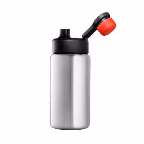 GLUG Stainless Steel Bottle + Bottle Cage